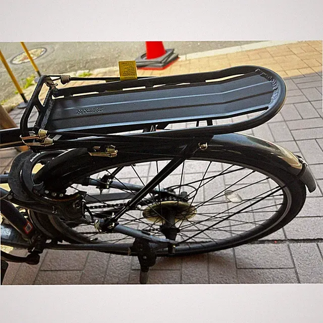 Aluminum Bike Cargo Rack - 55lb Capacity