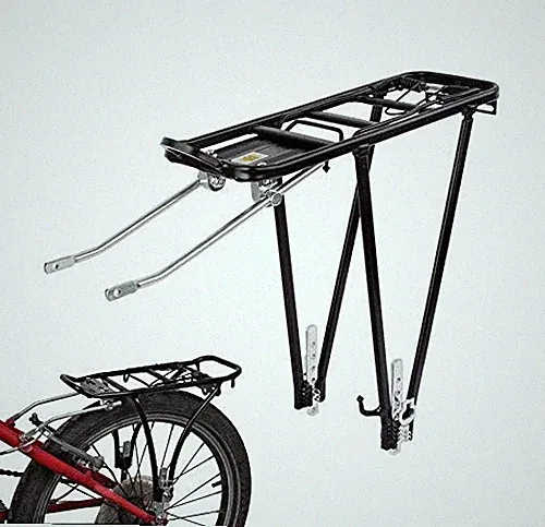 Bike Cargo Rack Cargo Universal Adjustable Bicycle Rear Luggage Touring Carri...