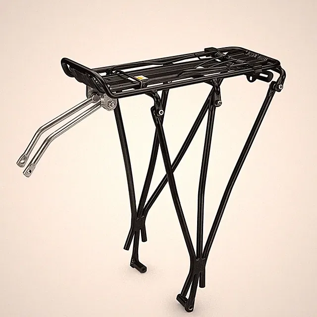 Bike Rear Rack Mount - Bicycle Back Seat Carrier Rack Aluminum for Road MTB Bike