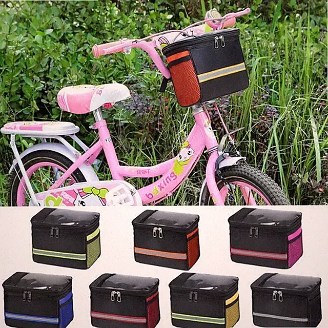 Bikes Basket Front Shopping Bag Holder Cycling Bicycle Cargo Rack Bag Kids