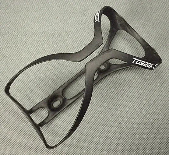 MTB Mountain Road Bike Bicycle Water Bottle Holder Rack Cage UD Carbon Black