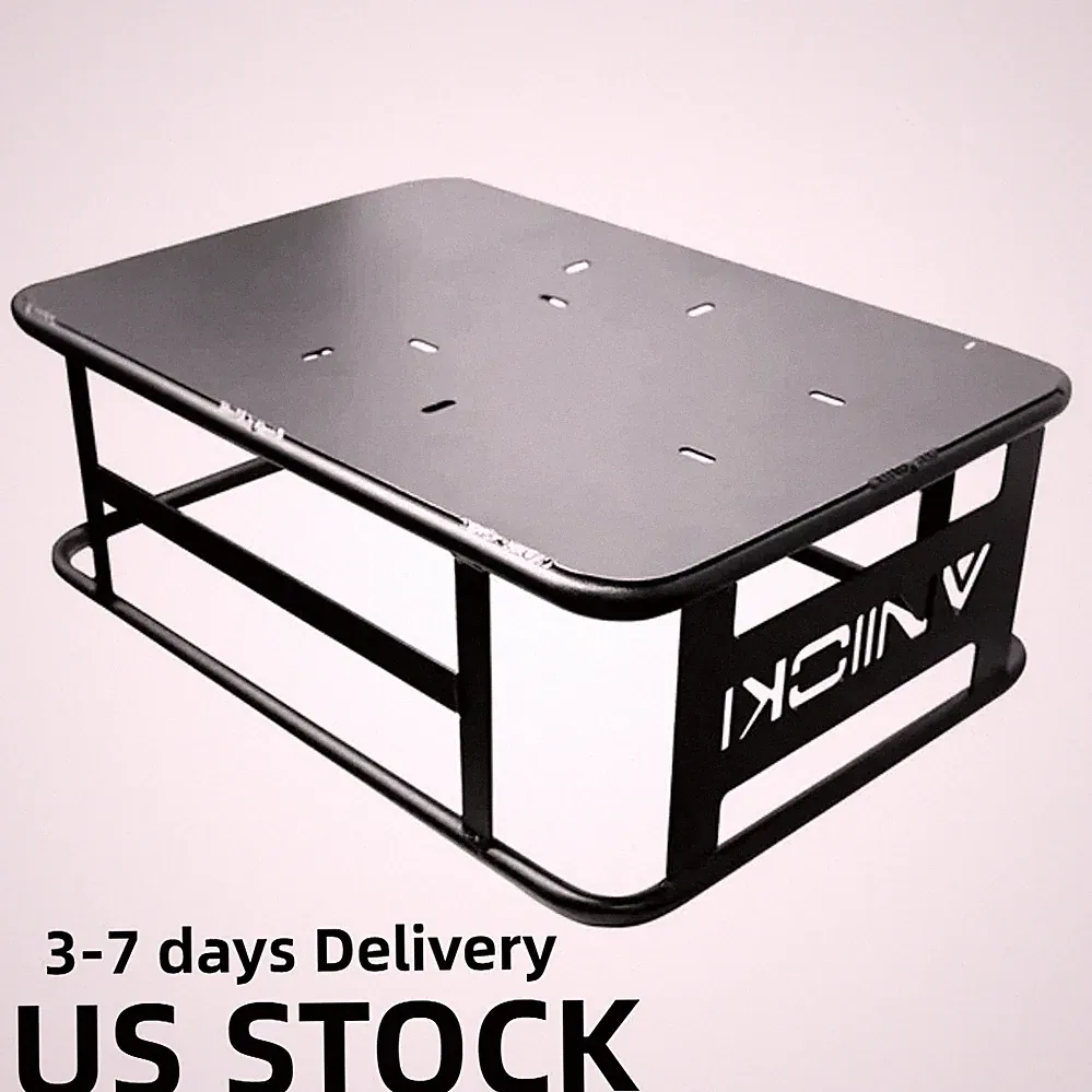 Premium Metal Bike Basket Rear Cargo Rack for Electric Bikes US 3-7 Days