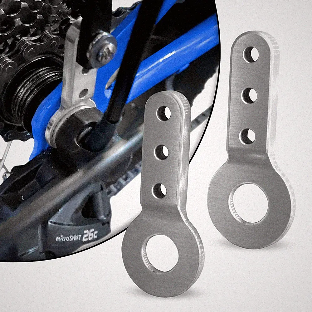 Rear Rack Adapter, For Mongoose fat bikes and Hardtail bikes with no mount holes